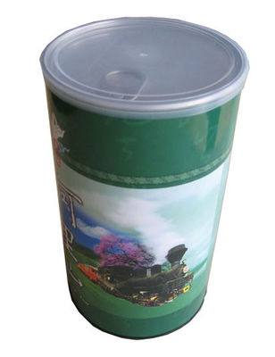 OEM Yuvarlak Kraft Kağıt Tüp Çay Paketleme CMYK Biyobozunur Karton Donanma