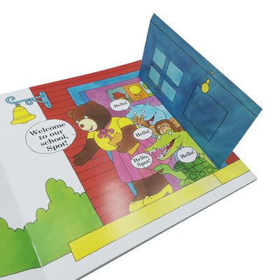 300gsm C1S Özel Çocuk Hikaye Kitabı 4C Renkli Baskı Çocuk Kurulu