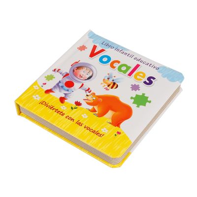 Dayanıklı Ciltleme Tam Renkli Baskı ile 8X8 İnç Çocuk Çalışma Kitapları Özel Kurulu OEM